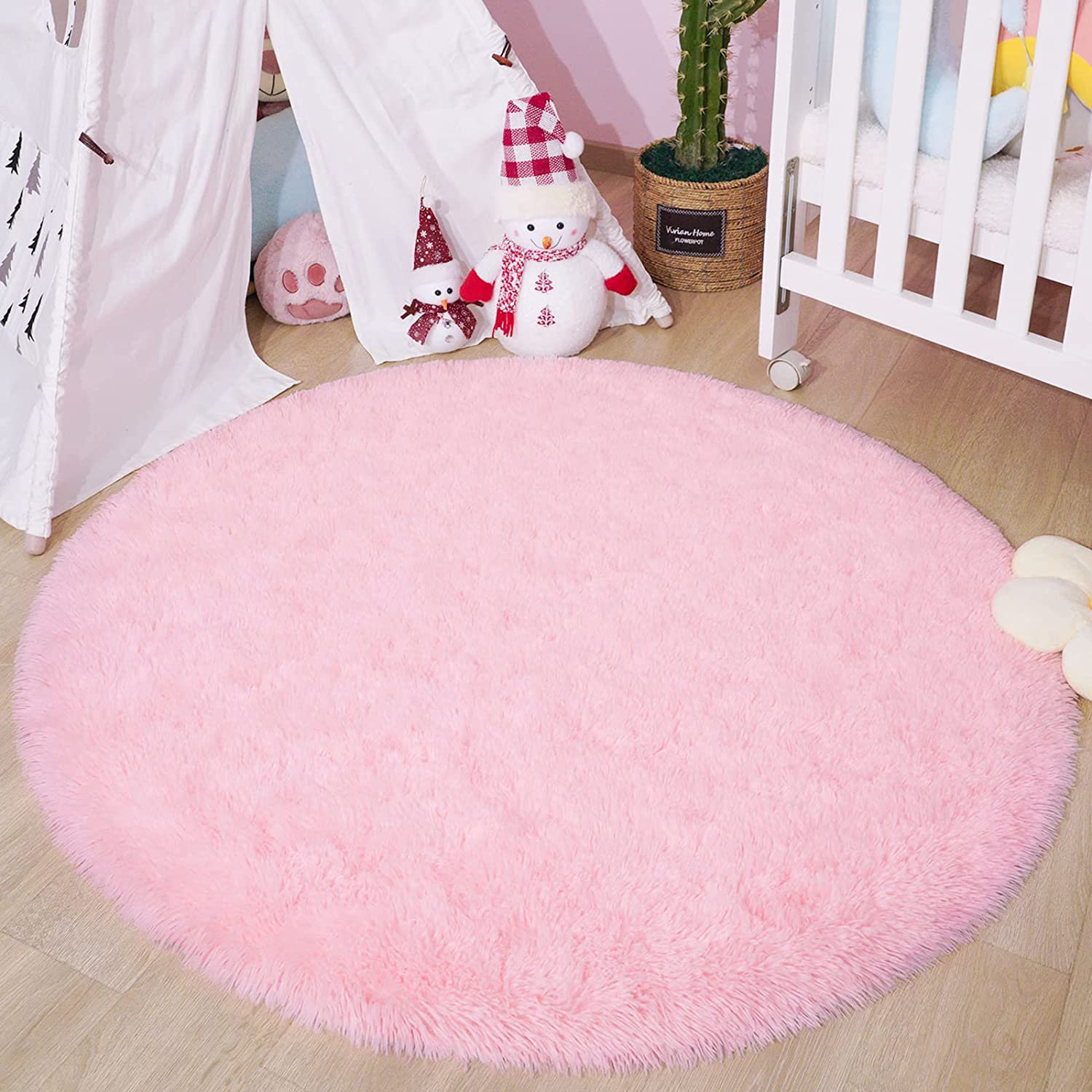Nursery Rug Round Area Rugs Cute Kids Pink Indoor/Outdoor Rugs Circular Floor mat for Dining Dorm Room Bedroom Home Office 3 feet Nursery Rug Round Area Rugs Cute Kids Pink Indoor/Outdoor Rugs Circular Floor mat for Dining Dorm Room Bedroom Home Office 3 feet