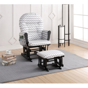 chevron glider rocker