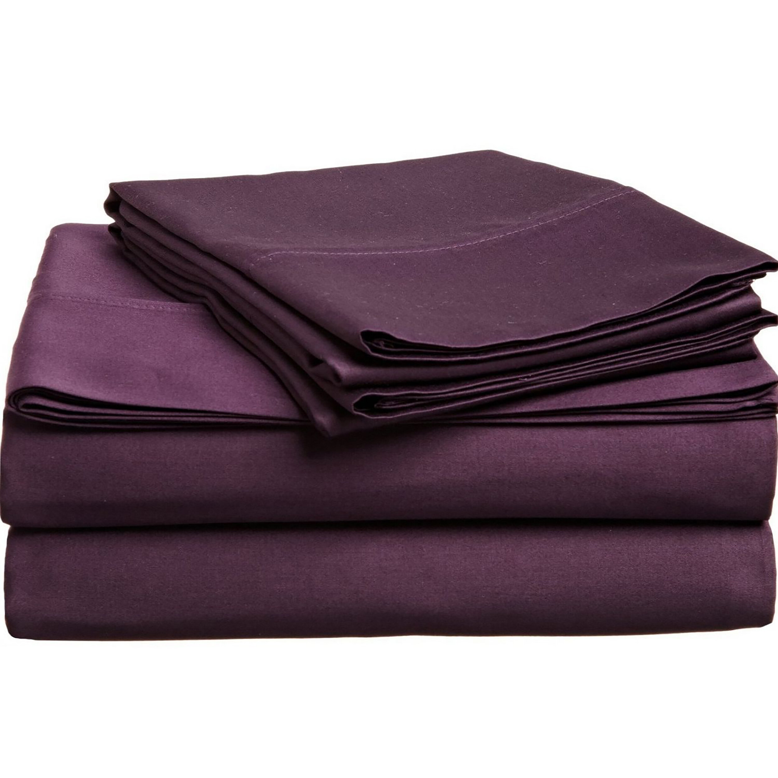 All Size /& Comfort Bedding Items Purple Solid 1000 Thread Count Egyptian Cotton