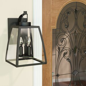 Silver Gulch 3-Light Outdoor Wall Lantern