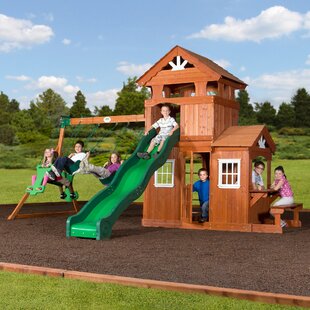 Wooden Swing Sets On Sale Wayfair