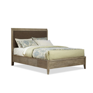 Trawalla Upholstered Panel Bed by Union Rustic
