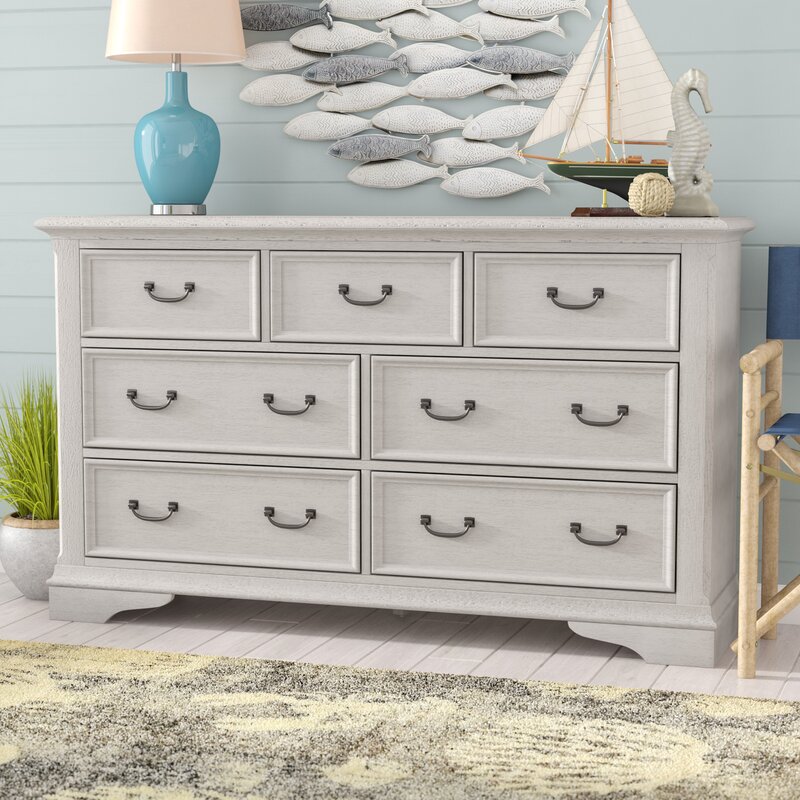 Rosecliff Heights Trenton 7 Drawer Dresser Reviews Wayfair