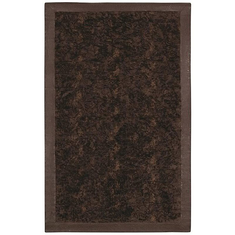 Acura Rugs Animal Hide Brown Black Fur Area Rug Wayfair