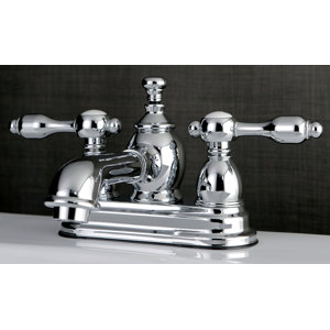 Tudor Standard Centerset Bathroom Faucet with Drain Assembly