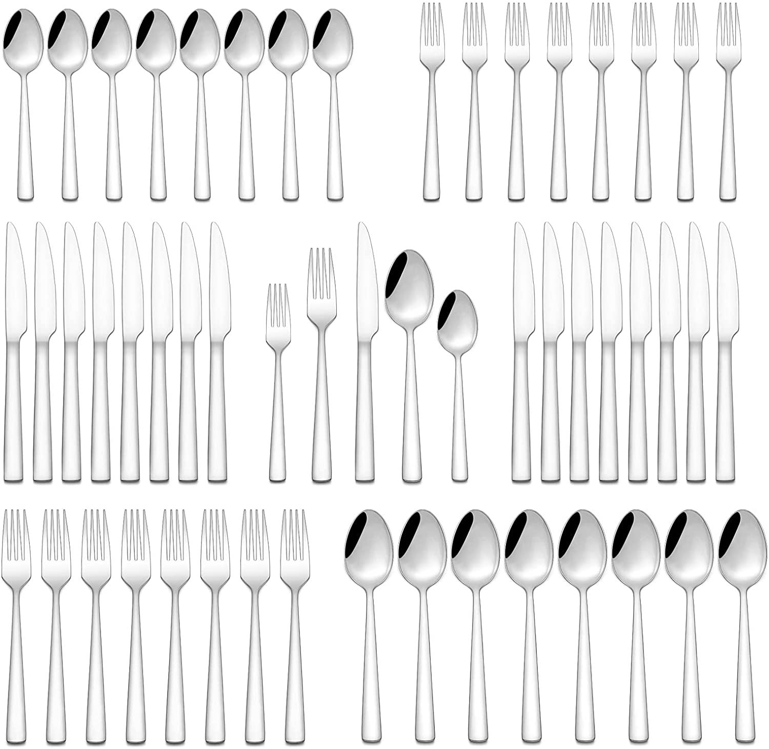 Latitude Run® Hentges Stainless Steel Flatware Set Service for 12