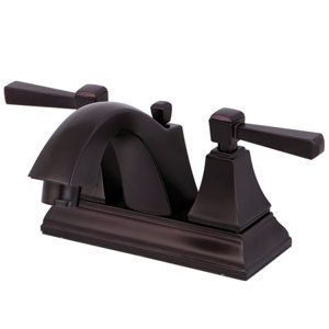 Monarch Double Handle Centerset Bathroom Faucet with Pop-Up Drain