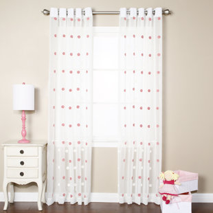 Pink Pom Curtains Wayfair Quickview