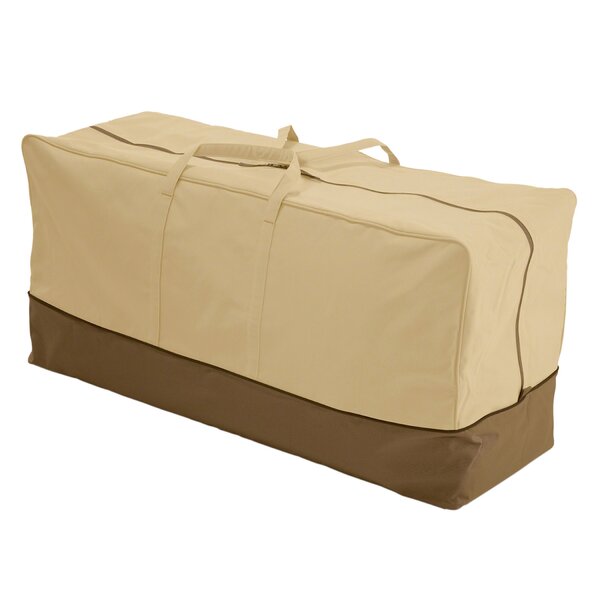 Heavy Duty Waterproof Garden Furniture Cushion Storage Bag Carry Cover Pouch Zip 