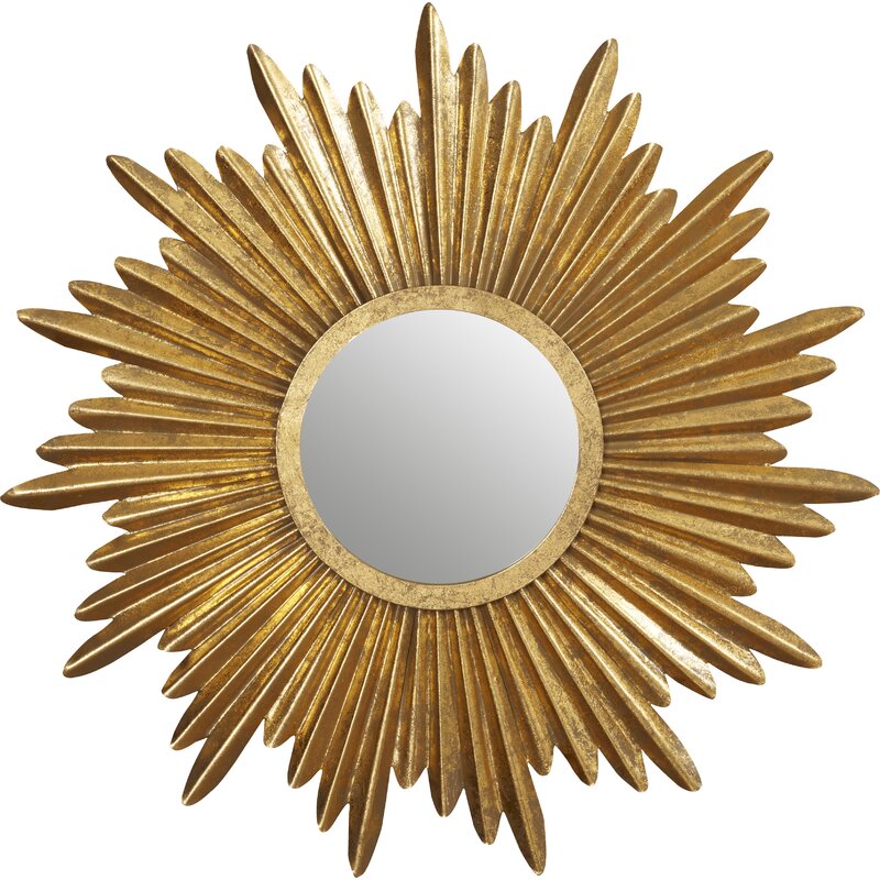 Mercer41 Sunburst Metal Wall Mirror & Reviews | Wayfair