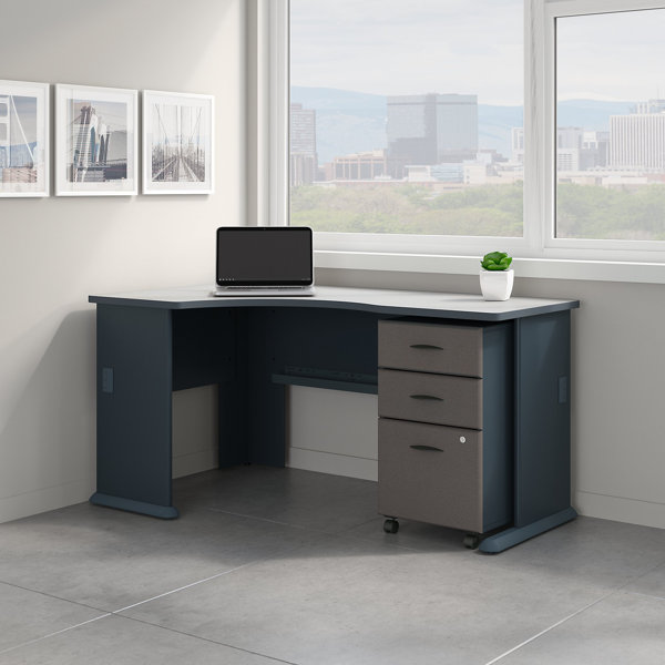 Edmiston Corner L Shaped Desk Wayfair