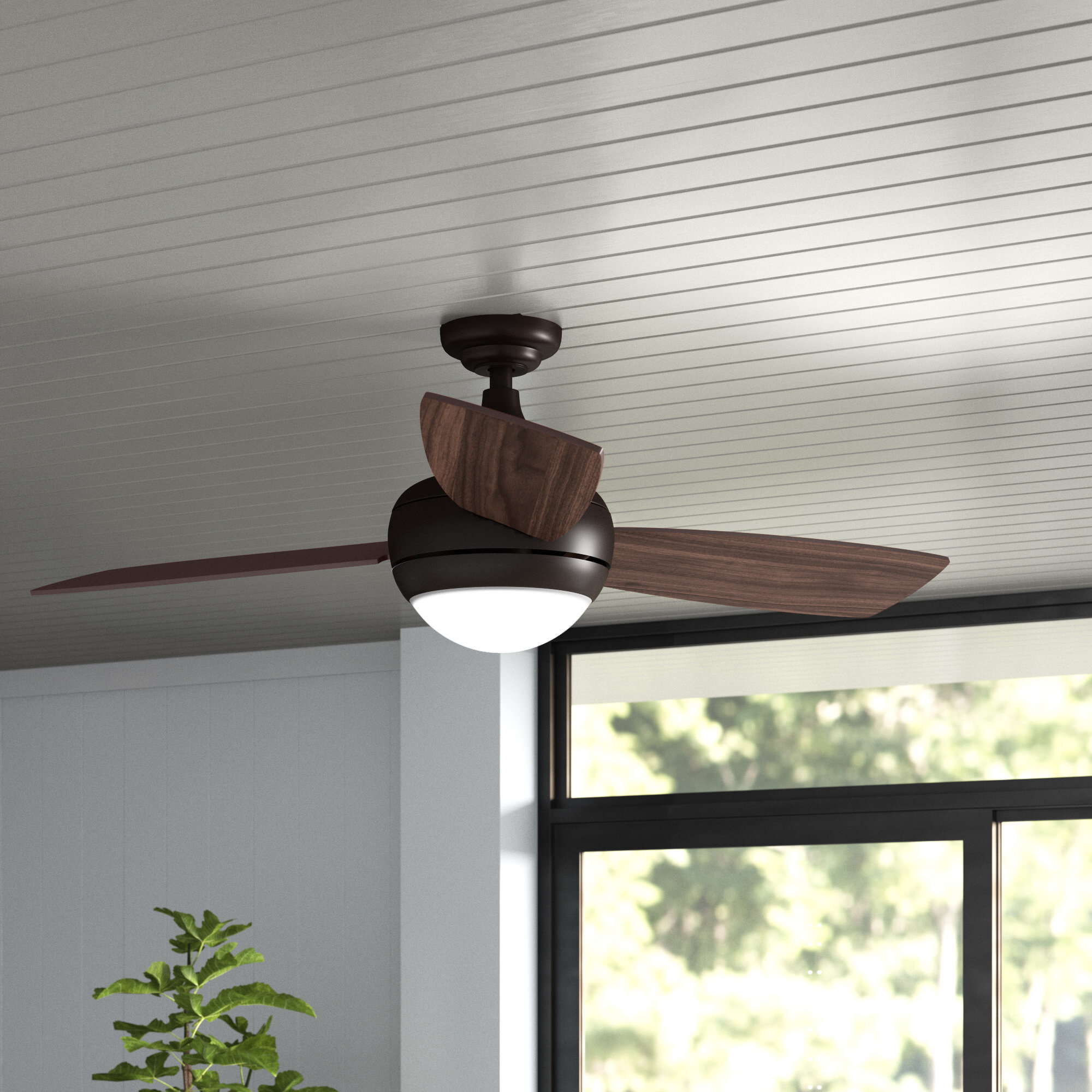 Sloped Ceiling Adaptable Ceiling Fans Free Shipping Over 35 Wayfair