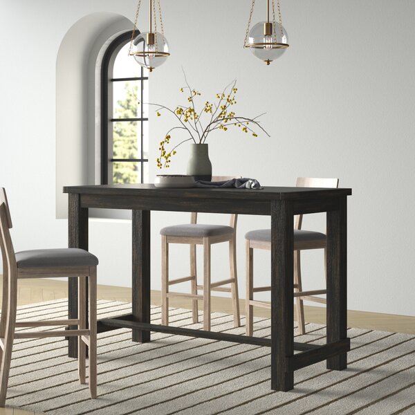 Wood Bar Table Wayfair