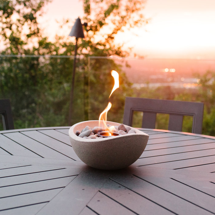 Terra Flame Wave Gel Tabletop Fireplace Reviews Wayfair Ca