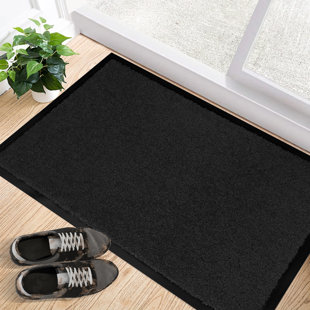 CARAVAN Embossed Shape Doormat Dirt-Trapper Washable Barrier Indoor/Outdoor Use 