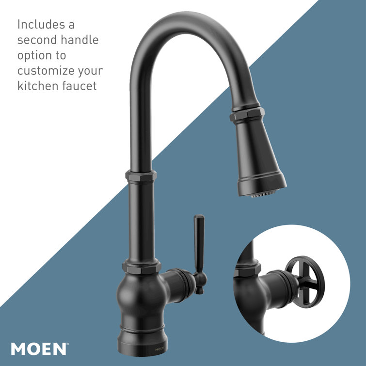 Moen Paterson One-Handle Pull Down Single Handle Kitchen ...