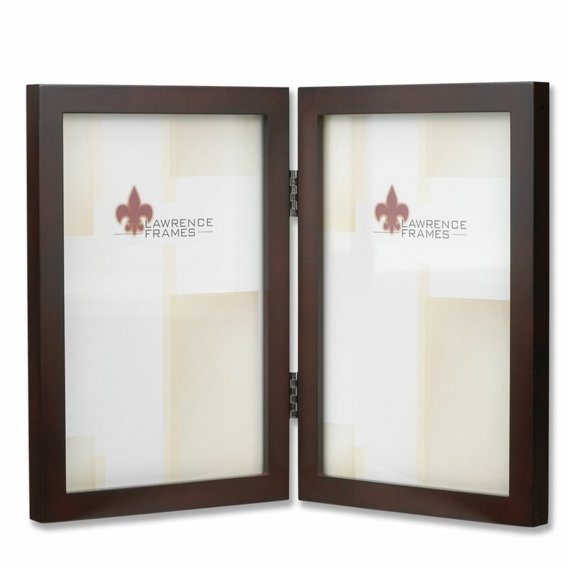 Lawrence Frames Hinged Double Picture Frame & Reviews | Wayfair