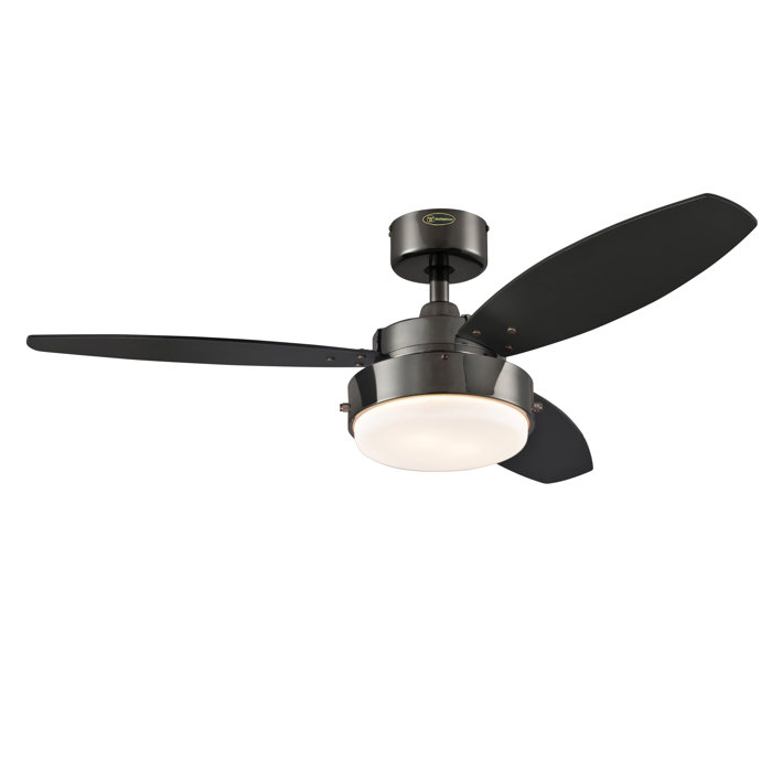 Mercury Row 42 Corsa Reversible 3 Blade Ceiling Fan Light Kit