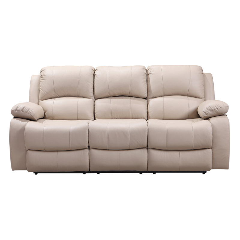 Red Barrel Studio Timmerman Leather Reclining Sofa Reviews Wayfair Timmerman Leather Reclining Sofa