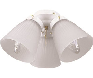 3-Light Branched Ceiling Fan Light Kit