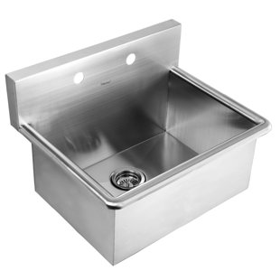 Laundry Room Drop In Sink Wayfair Noah S 25 L X 19 5 W Stainless Steel Commercial Drop In Laundry Scrub Kitchen Sink