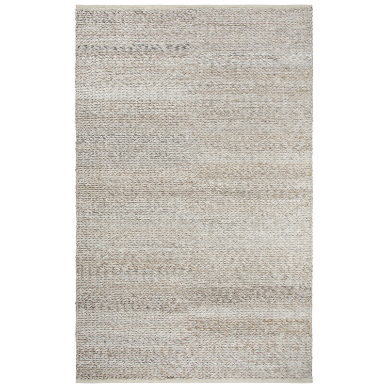 Ewe Complete Me Hand Knotted Wool Beige Area Rug Allmodern