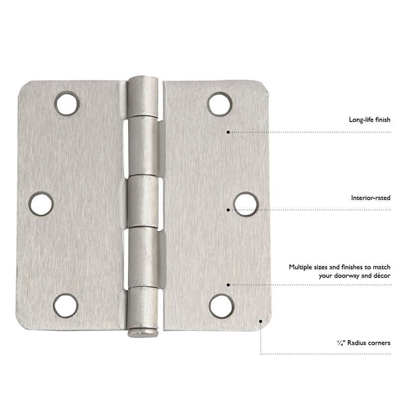 Design House 4 H X 4 W Butt Ball Bearing Pair Door Hinges Wayfair