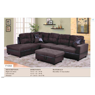 Bothwell Sectional With Ottoman by Red Barrel Studio Wonderful