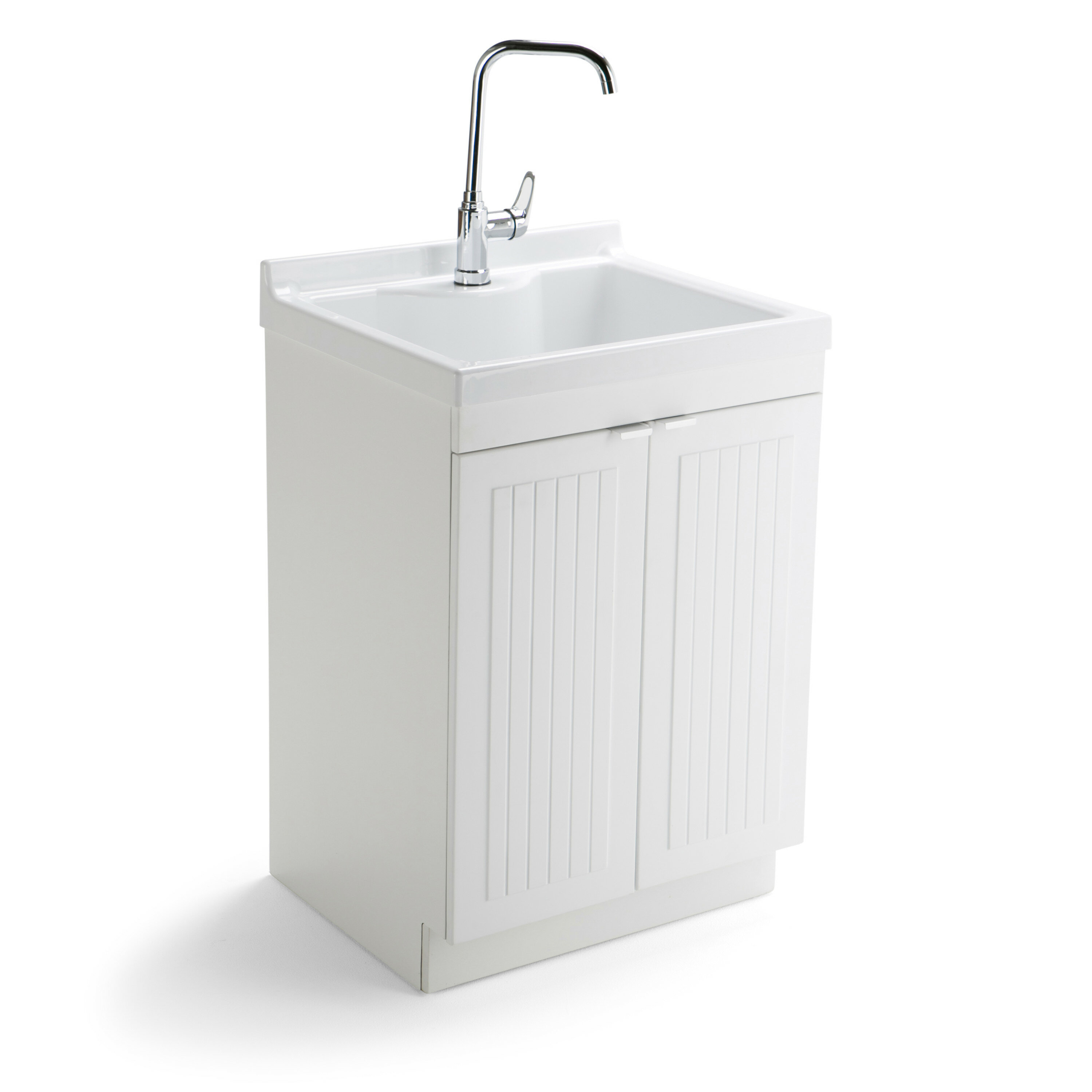 Murphy 24 X 20 5 Free Standing Laundry Sink With Faucet