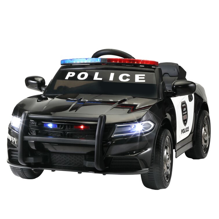12V Kids Electric Police Ride On Car SUV Truck Toy for Children 3-8 years Old US 