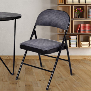 Set Of 4 Folding Chairs Wayfair Fabric Padded Folding Chair Set Of 4