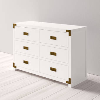 palma 7 drawer double dresser