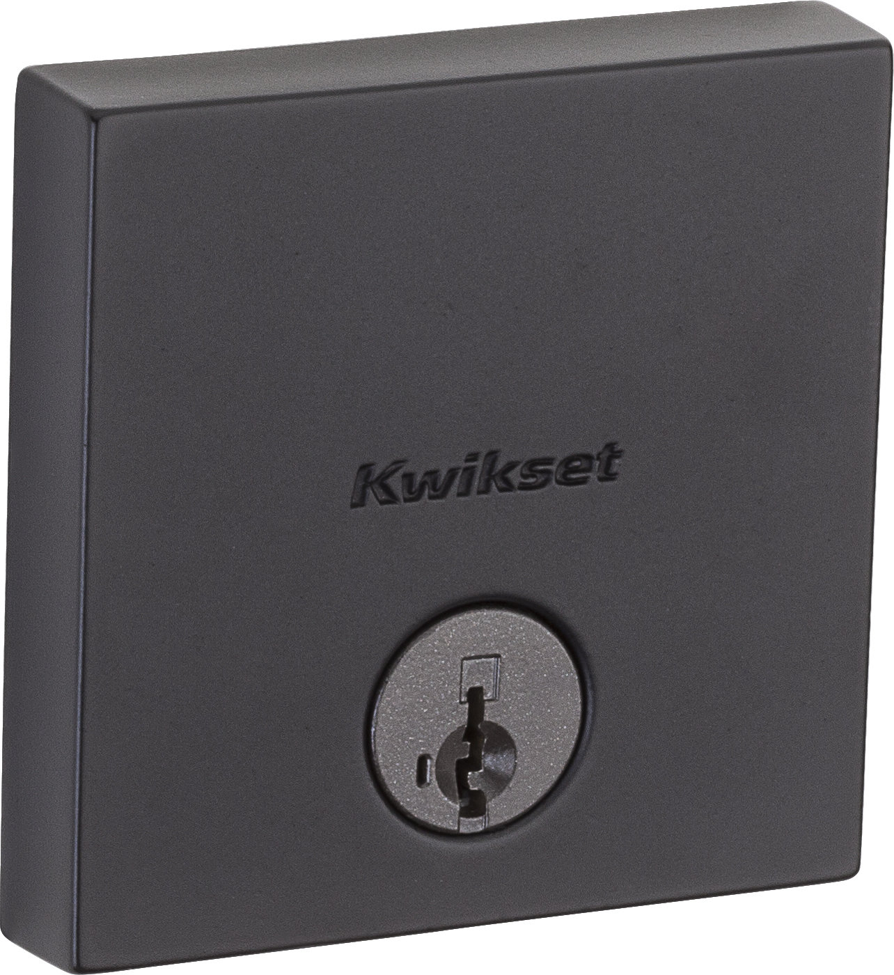 Kwikset Downtown Single Cylinder Deadbolt Featuring Smartkey With Kwikset Downtown Single Cylinder Deadbolt Featuring Smartkey With Square Rosette Reviews Wayfair