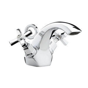 Bristan Waschtischarmatur Art Deco mit Abfluss