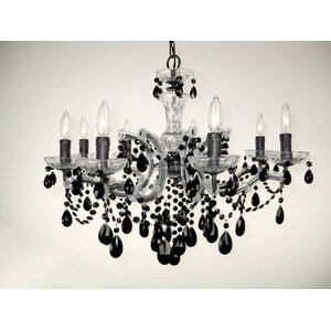 Rialto 8-Light Crystal Chandelier