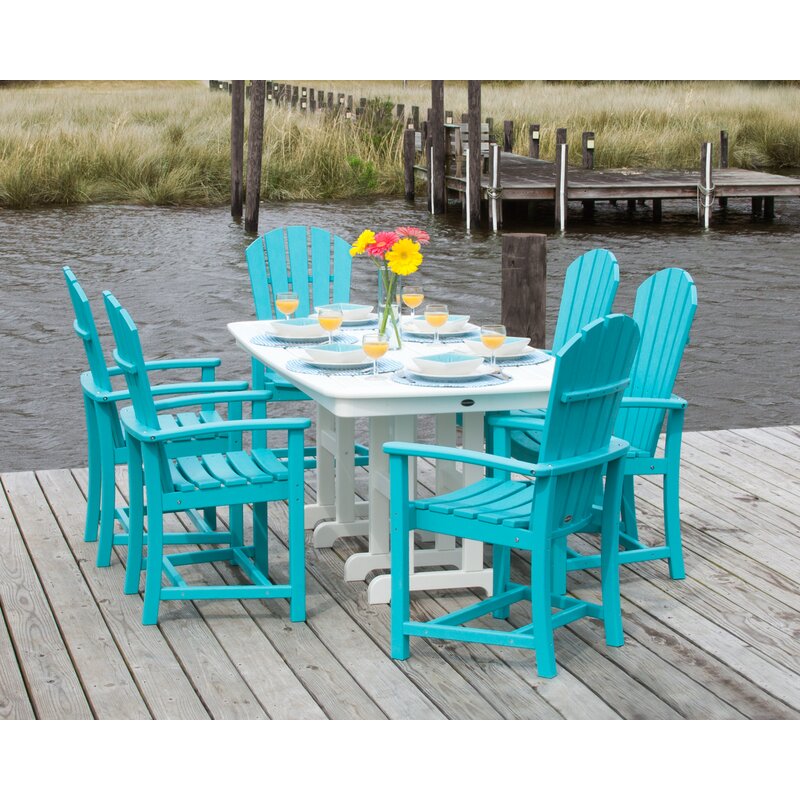 Polywood Palm Coast 7 Piece Dining Set Reviews Wayfair