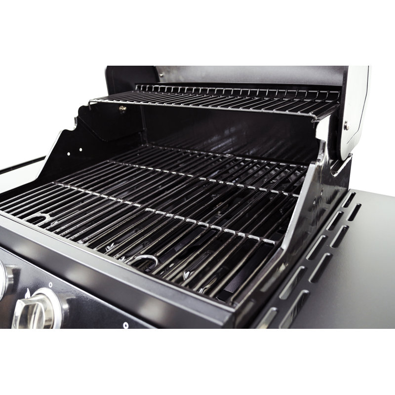 Dyna Glo Lp 3 Burner Propane Gas Grill With Cabinet Reviews Wayfair Lp 3 Burner Propane Gas Grill With Cabinet