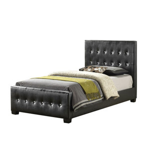 Max Upholstered Panel Bed by Glory Fur..