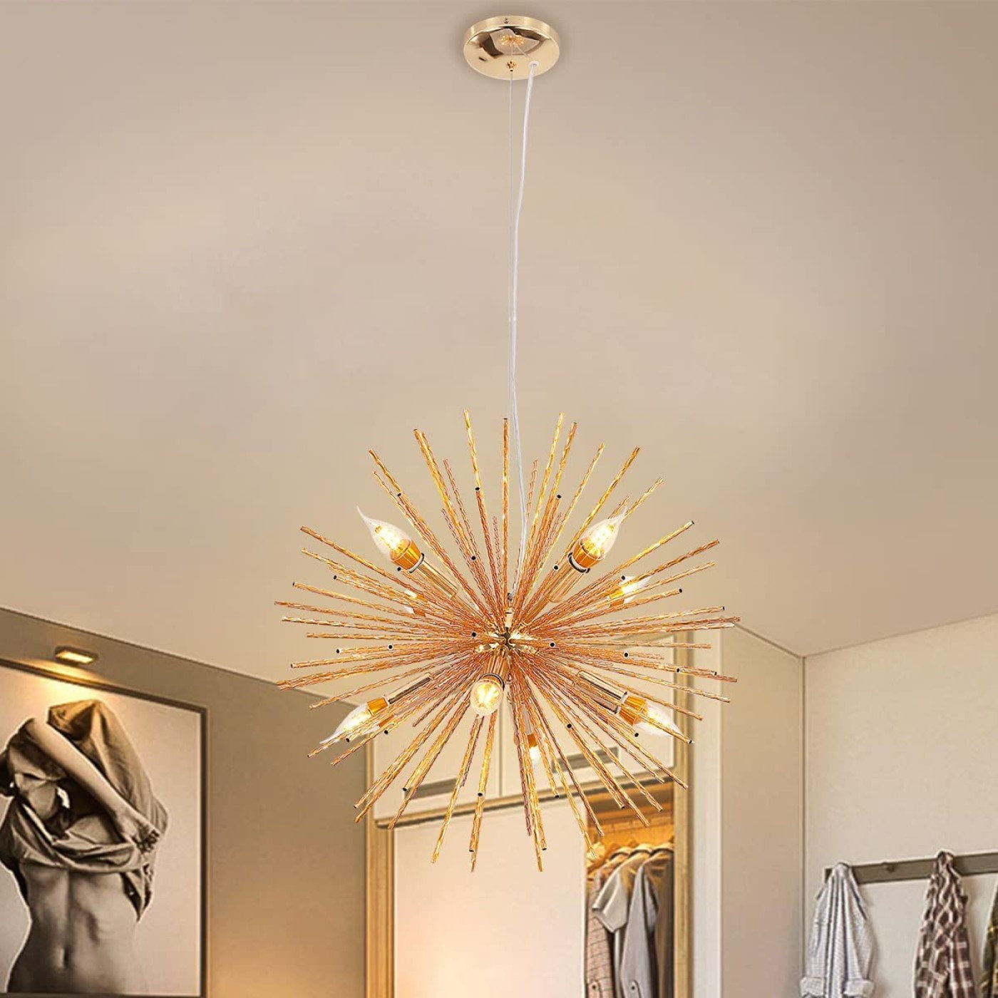 Rose Gold Pendant Lighting 