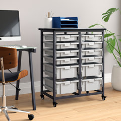 12 Drawer Rolling Cart Wayfair