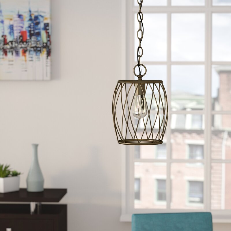 Wrought Studio Poynter 1-Light Mini Pendant & Reviews ...