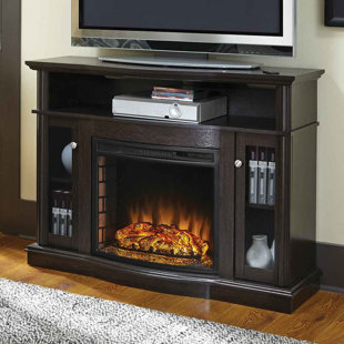 Fairfax Home Collections Belcourt 48 Tv Stand With Fireplace Wayfair