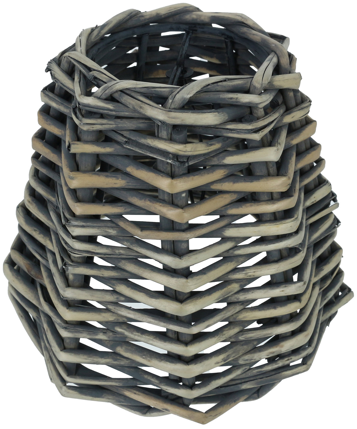 Highland Dunes 5 H X 6 W Wicker Empire Candelabra Shade Clip On Wayfair