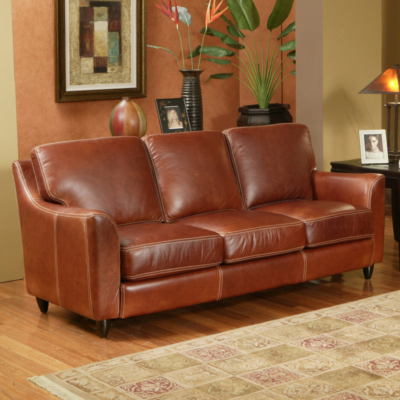 Omnia Leather Great Texas Sofa Wayfair Great Texas Sofa