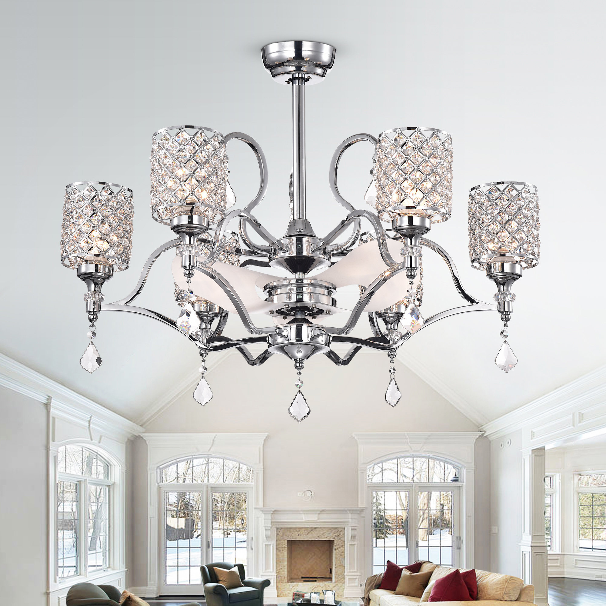 Rosdorf Park Chappell 3 Blade Ceiling Fan With Remote Light Kit