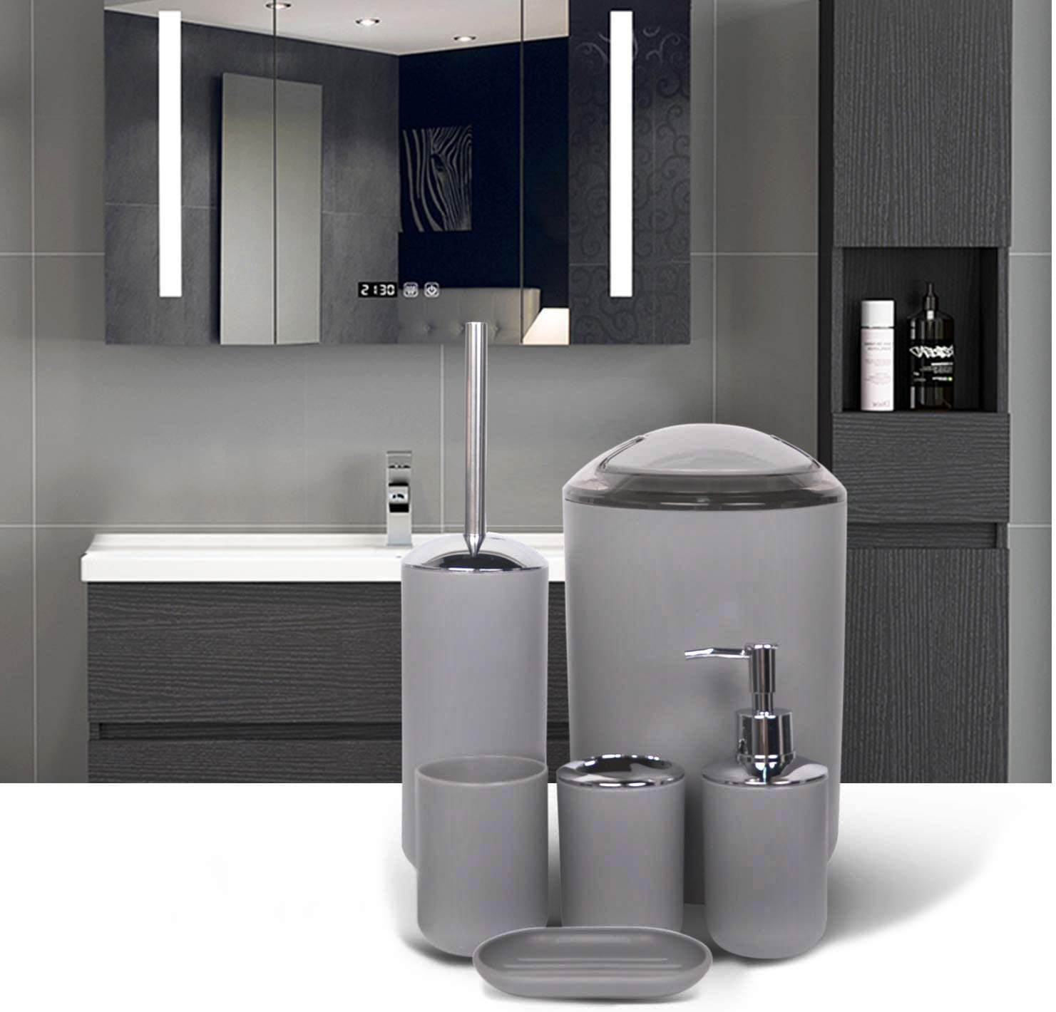 Zipcode Design™ Balch 6 Piece Bathroom Accessory Set & Reviews | Wayfair