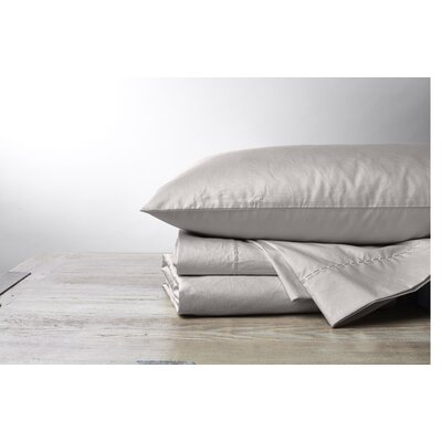 Organic 500 Thread Count Solid Color 100% Cotton Percale Sheet Set Coyuchi Size: California King