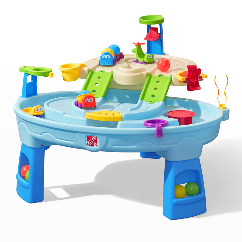 step2 busy ball water table with a scoop and ten balls included