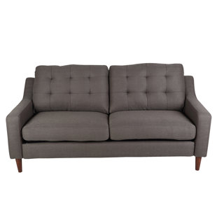 Bacote Couch Upholstered Sofa by Latitude Run Herry Up