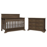 crib and dresser set